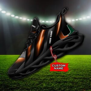 NCAA Miami Hurricanes Max Soul Sneaker Custom Name Ver 1