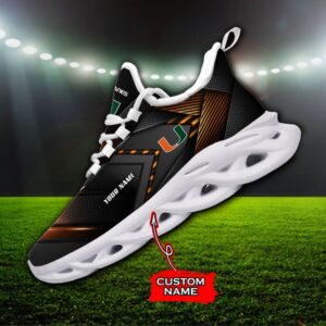 NCAA Miami Hurricanes Max Soul Sneaker Custom Name Ver 3