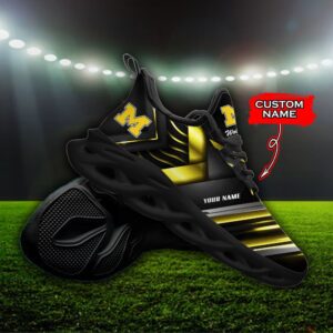 NCAA Michigan Wolverines Max Soul Sneaker Custom Name 86