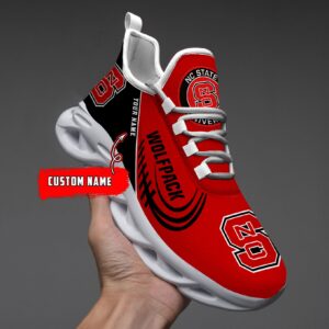 NCAA NC State Wolfpack Max Soul Sneaker Custom Name 05 M12