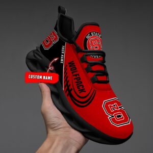 NCAA NC State Wolfpack Max Soul Sneaker Custom Name 05 M12