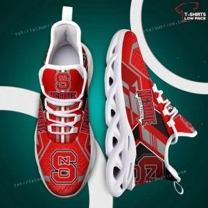 NCAA Nc State Wolfpack Red Max Soul Shoes Running Sneakers