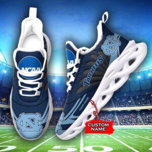 NCAA North Carolina Tar Heels Max Soul Sneaker Custom Name 62RTT1600