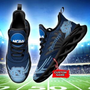 NCAA North Carolina Tar Heels Max Soul Sneaker Custom Name 62RTT1600