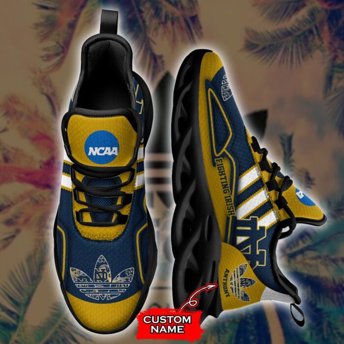 NCAA Notre Dame Fighting Irish Max Soul Sneaker Custom Name 34 M12HTN3278