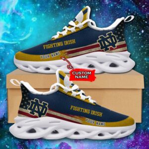 NCAA Notre Dame Fighting Irish Max Soul Sneaker Custom Name 42 M1