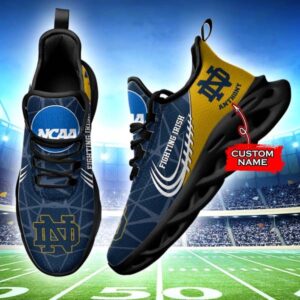 NCAA Notre Dame Fighting Irish Max Soul Sneaker Custom Name 56 M12RTT6510