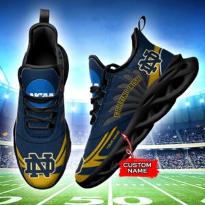 NCAA Notre Dame Fighting Irish Max Soul Sneaker Custom Name 62 M12HTN6831