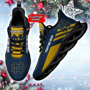 NCAA Notre Dame Fighting Irish Max Soul Sneaker Custom Name 67 M12HTN4354