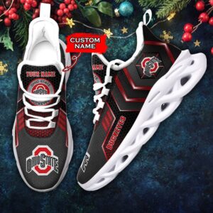 NCAA Ohio State Buckeyes Max Soul Sneaker Custom Name 69HTN2320
