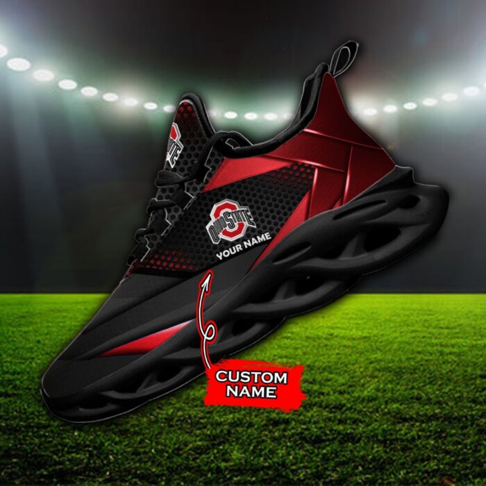 NCAA Ohio State Buckeyes Max Soul Sneaker Custom Name 87