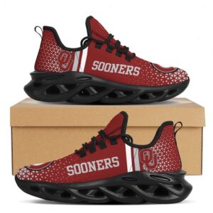 NCAA Oklahoma Sooners College Fans Max Soul Shoes for Fan