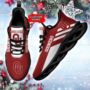 NCAA Oklahoma Sooners Max Soul Sneaker Custom Name 67 M12HTN4356