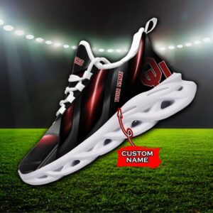NCAA Oklahoma Sooners Max Soul Sneaker Custom Name Ver 1