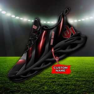 NCAA Oklahoma Sooners Max Soul Sneaker Custom Name Ver 1
