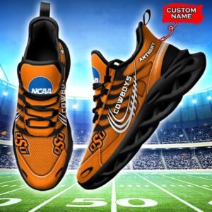 NCAA Oklahoma State Cowboys Max Soul Sneaker Custom Name 65HTN2072