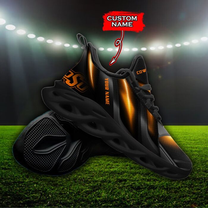 NCAA Oklahoma State Cowboys Max Soul Sneaker Custom Name Ver 1