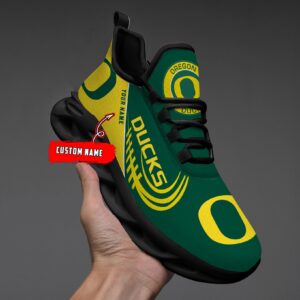 NCAA Oregon Ducks Max Soul Sneaker Custom Name 05 M12