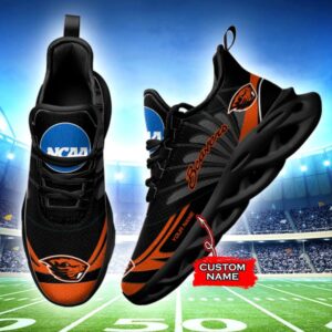 NCAA Oregon State Beavers Max Soul Sneaker Custom Name 62RTT1631