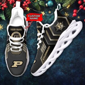NCAA Purdue Boilermakers Max Soul Sneaker Custom Name 69HTN2324