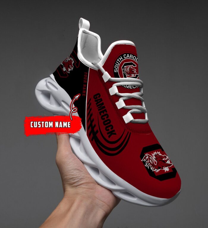 NCAA South Carolina Gamecocks Max Soul Sneaker Custom Name 05 M12
