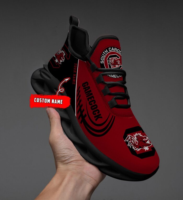 NCAA South Carolina Gamecocks Max Soul Sneaker Custom Name 05 M12