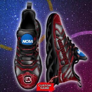 NCAA South Carolina Gamecocks Max Soul Sneaker Custom Name 48 M1