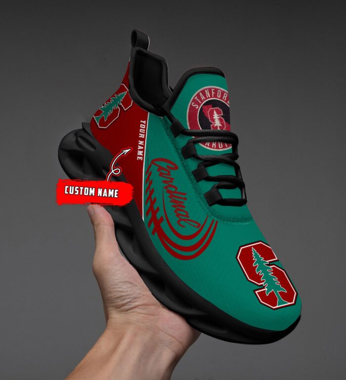 NCAA Stanford Cardinal Max Soul Sneaker Custom Name 05 M12