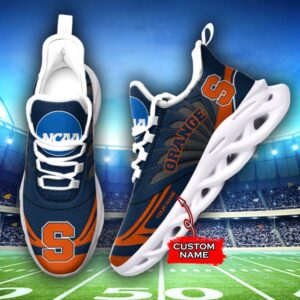 NCAA Syracuse Orange Max Soul Sneaker Custom Name 62RTT1608