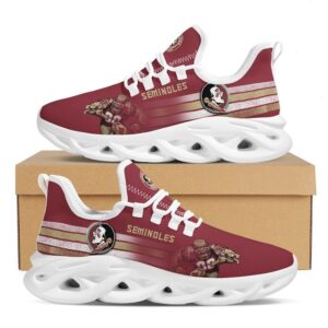 NCAA Team Florida State Seminoles College Fans Max Soul Shoes