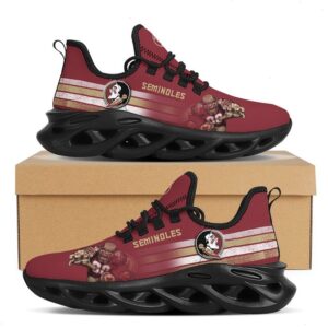 NCAA Team Florida State Seminoles College Max Soul Shoes