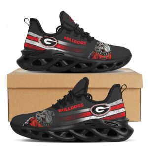 NCAA Team Georgia Bulldogs College Fans Max Soul Shoes Fan Gift