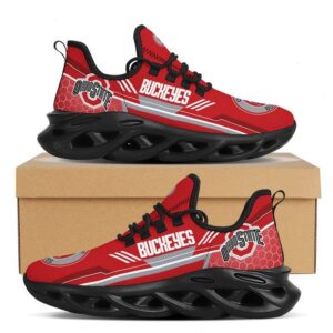NCAA Team Ohio State Buckeyes College Fans Max Soul Shoes Fan Gift