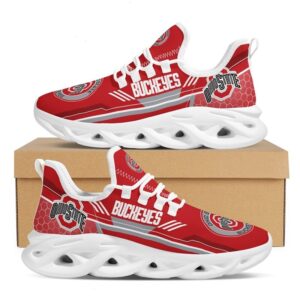 NCAA Team Ohio State Buckeyes College Fans Max Soul Shoes for Fan