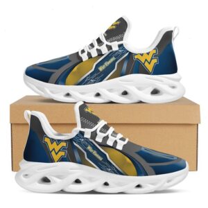 NCAA Team West Virginia Mountaineers College Fans Max Soul Shoes
