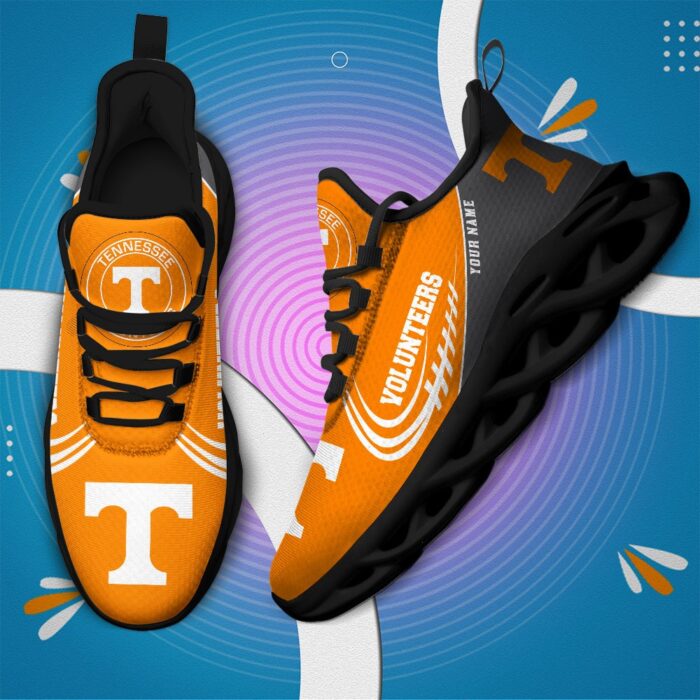 NCAA Tennessee Volunteers Max Soul Sneaker Custom Name 05 M12