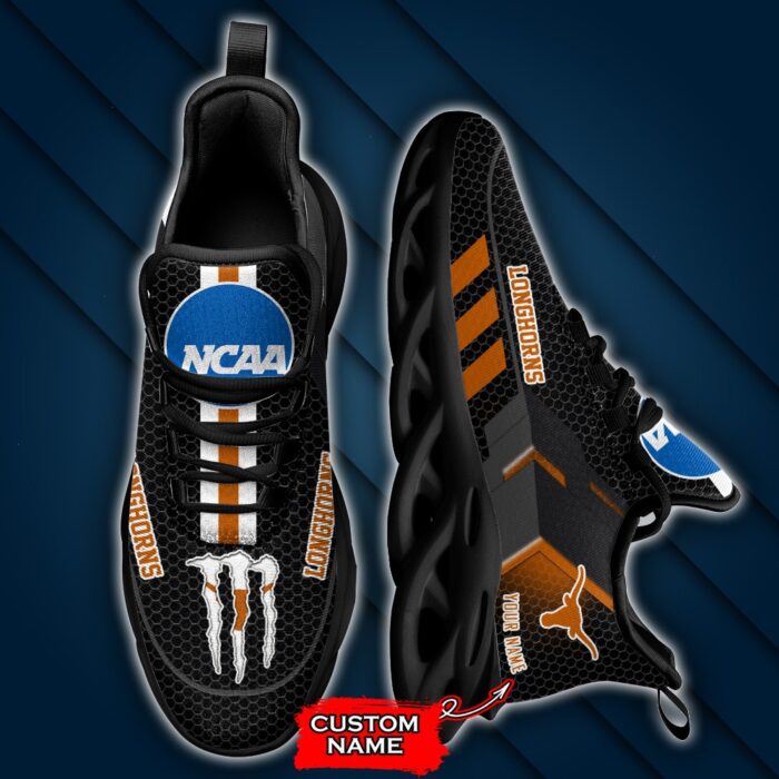 NCAA Texas Longhorns Max Soul Sneaker Custom Name 43 M1RTT4209