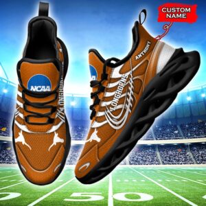 NCAA Texas Longhorns Max Soul Sneaker Custom Name 65 M12HTN4334