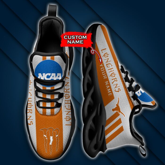 NCAA Texas Longhorns Max Soul Sneaker Custom Name Ver 9