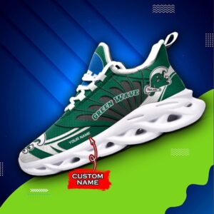NCAA Tulane Green Wave Max Soul Sneaker Custom Name 62RTT1611