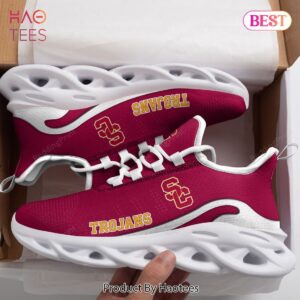 NCAA USC Trojans Pink Mix White Max Soul Shoes