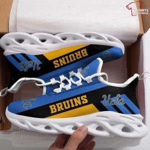 NCAA Ucla Bruins Blue Black Max Soul Sneakers Running Shoes