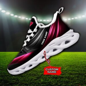 NCAA Wisconsin Badgers Max Soul Sneaker Custom Name 85