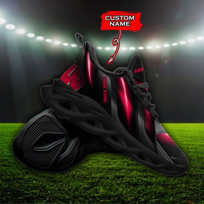 NCAA Wisconsin Badgers Max Soul Sneaker Custom Name Ver 1