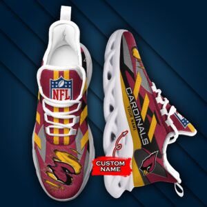 NFL Arizona Cardinals Max Soul Sneaker Custom Name Ver 10