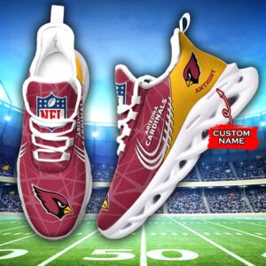 NFL Arizona Cardinals Max Soul Sneaker Custom Name Ver 3