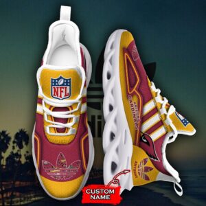 NFL Arizona Cardinals Max Soul Sneaker Custom Name Ver 4