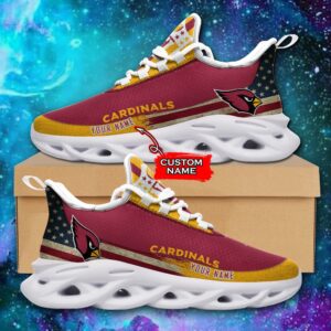 NFL Arizona Cardinals Max Soul Sneaker Monster Custom Name 42M12