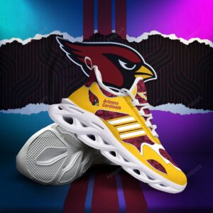 NFL Arizona Cardinals Yellow Red Max Soul Shoes