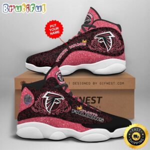 NFL Atlanta Falcons Custom Name Air Jordan 13 Shoes V1